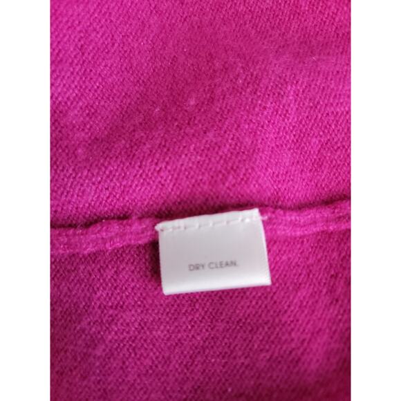 Charter Club Sweater Womens Sz Large Thin 2 Play 100% Cashmere Crewneck Magenta - Picture 4 of 8